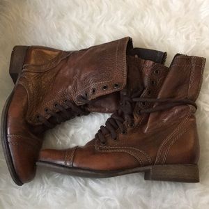 Steve Madden combat boots